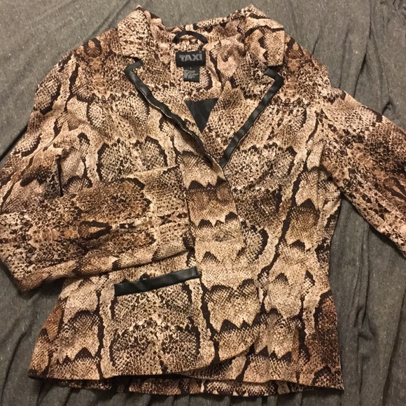 Python print blazer - Picture 1 of 3